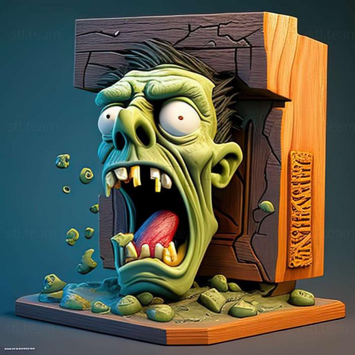 3D model Jimmy Vs Zombies game (STL)
